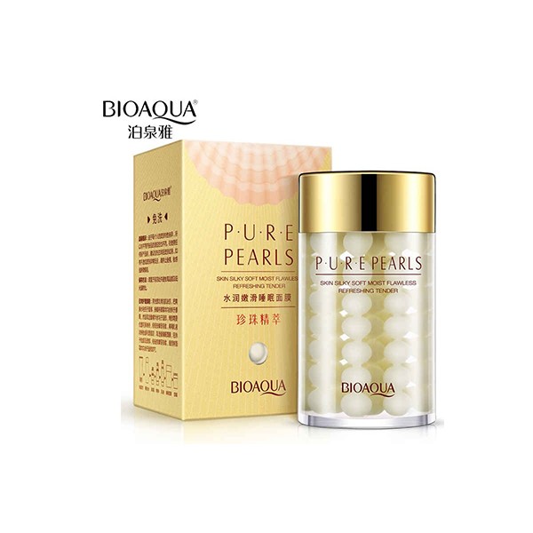 کرم شب ضد چروک مروارید بیوآکوا