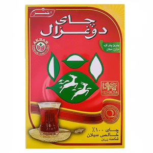 چای دو غزال قرمز 