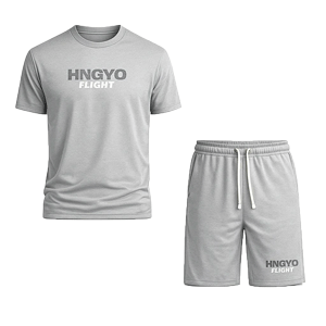 ست تیشرت و شلوارک مردانه HNGYO FLIGHT