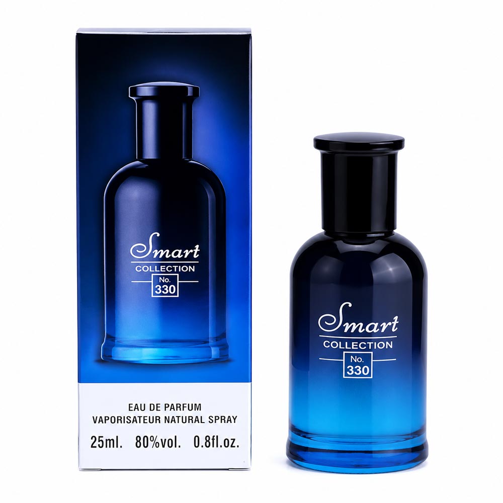  ادکلن 25 میل اسمارت کالکشن کد ۳۳۰ رایحه هوگو بوس بوتلد نایت -Hugo Boss Bottled Night  