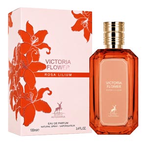 ادکلن الحمبرا ویکتوریا فلاور رز لیلیوم Rose Lilium _ مشابه فلاور بمب تایگر لیلی