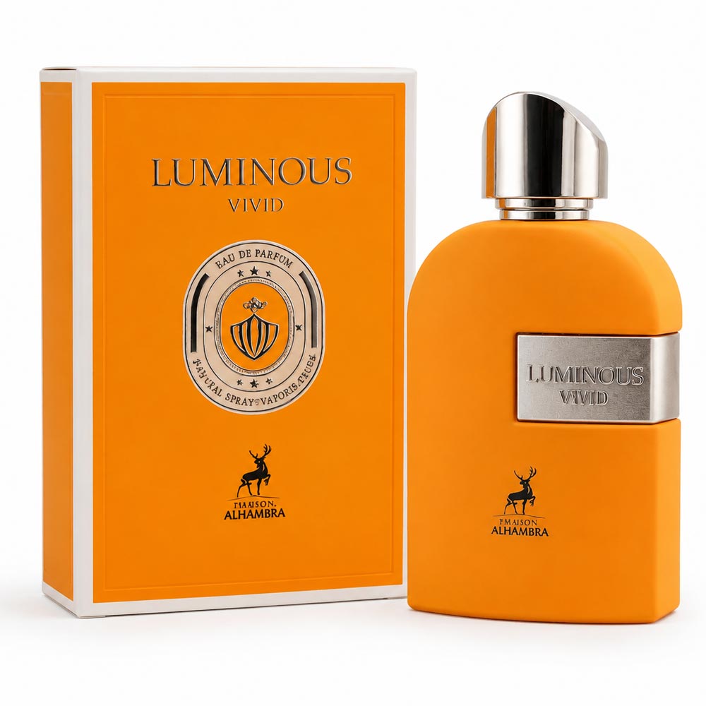 ادکلن مردانه الحمبرا لومینوس ویواید 100 میل | مشابه Parfums de Marly Perseus