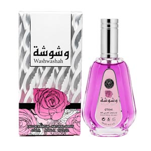 ادکلن زنانه ارض الزعفران مدل وشوشه 50 میل | مشابه Aoud Mesc