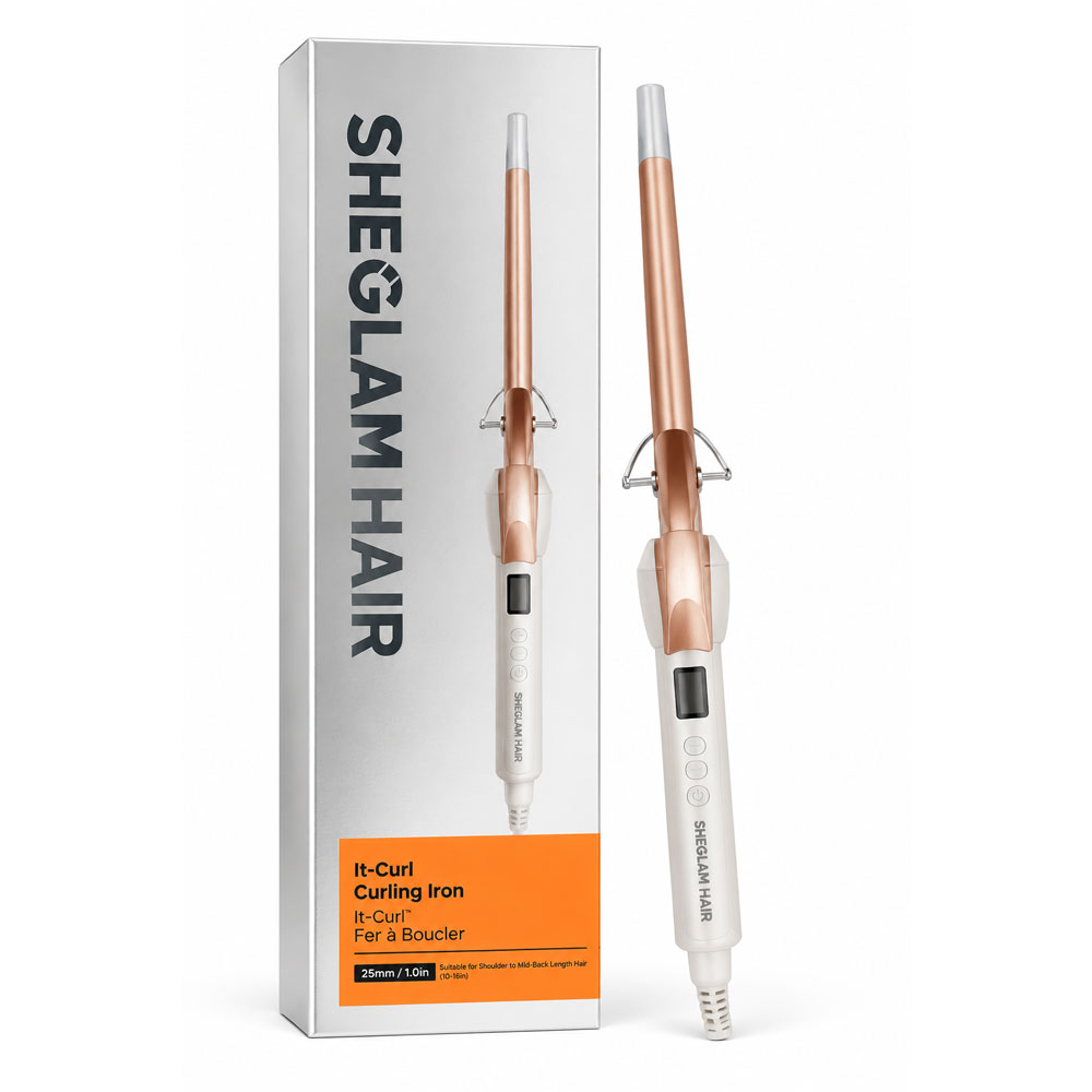 بابلیس شیگلم SHEGLAM HAIR مدل It-Curl Curling Iron 
